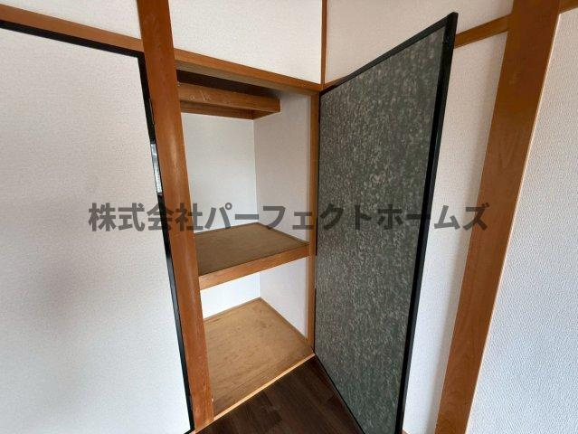 萱島信和町戸建　賃貸の収納|十分な収納スペースがあります