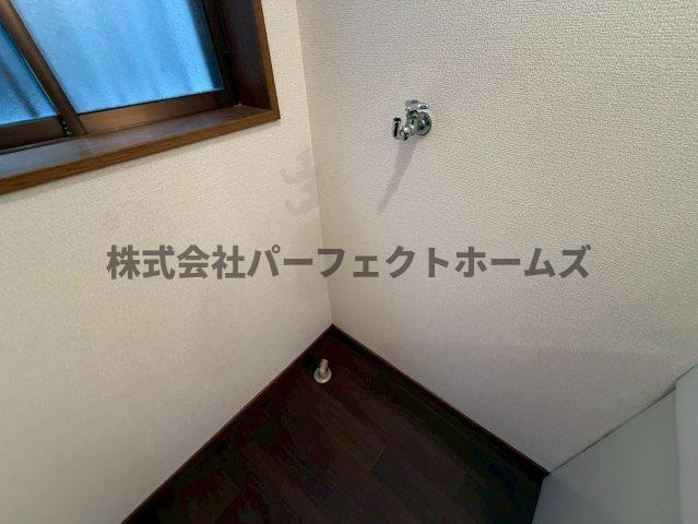 萱島信和町戸建　賃貸の設備|洗濯機置場