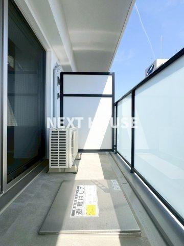 スプランディッド上本町WESTⅡのバルコニー