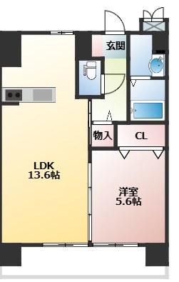 エルフィーノⅡの間取り
