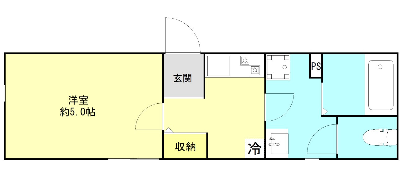 ラシックランテ上津の間取り