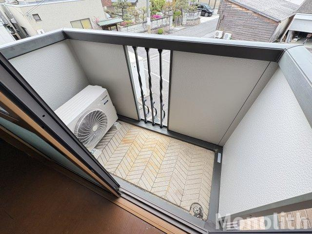 GRACE岸和田のバルコニー