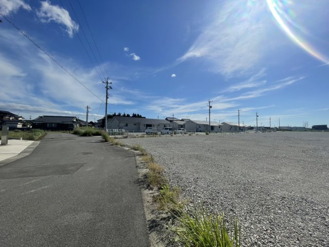 古閑中町土地の外観