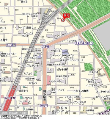 【地図】 | 朝日多摩川プラザ