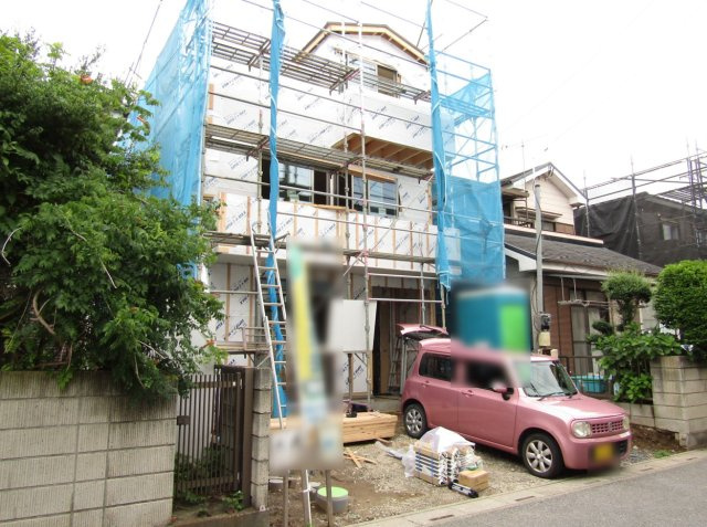 越谷市大字恩間 新築分譲住宅の外観