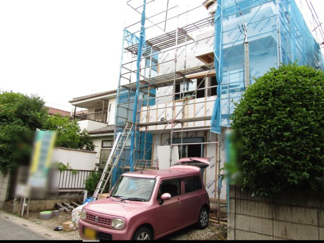 越谷市大字恩間 新築分譲住宅の外観