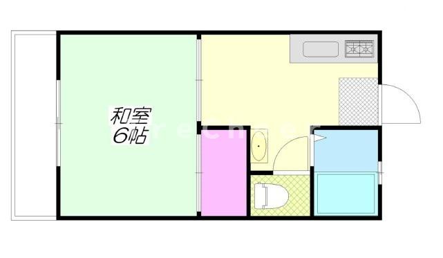 大橋ハイムの間取り