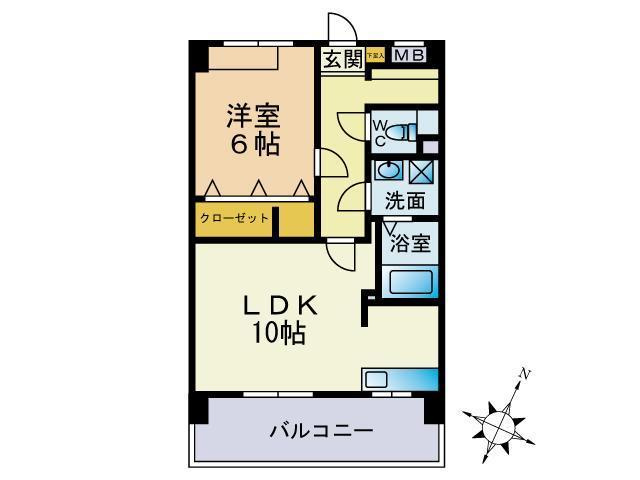 Confort・IKの間取り|※図面と現況が異なる場合は現況優先になります。