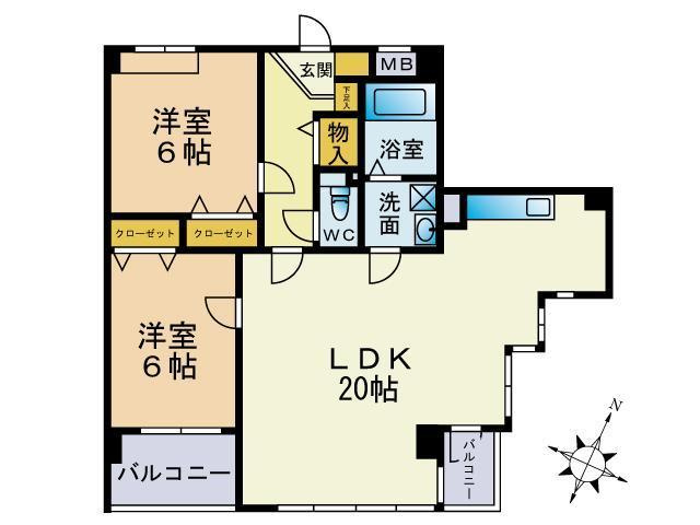 Confort・IKの間取り|※図面と現況が異なる場合は現況優先になります。