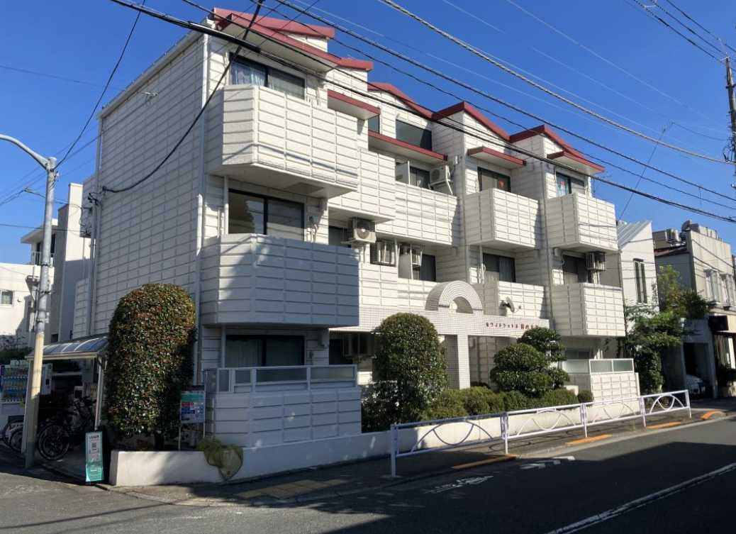 ホワイトシャトル柿の木坂　コインランドリー　最上階　角部屋