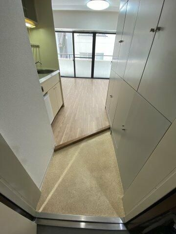 ライオンズマンション板橋区役所前の玄関