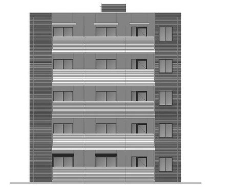 仮）梅田３丁目マンション新築工事のエントランス