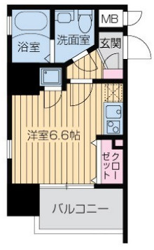 【間取り】 | レジディア谷町