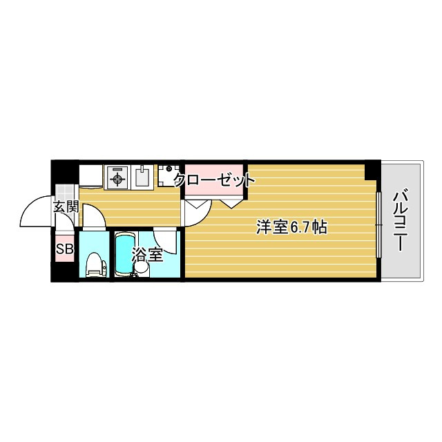 SS薬師谷の間取り