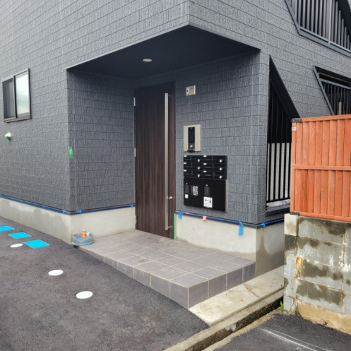レガリア西町のエントランス