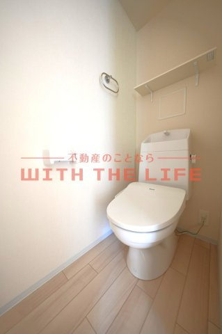 マナ【キャッシュバック対象物件】のトイレ|シンプルで使いやすいトイレです