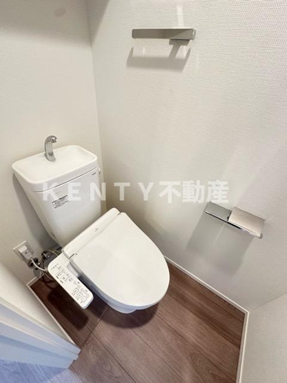 【トイレ】 | ＲＪＲプレシア蒲田 | 落ち着いた色調のトイレです