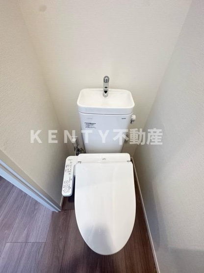 【トイレ】 | ＲＪＲプレシア蒲田 | 落ち着いた色調のトイレです
