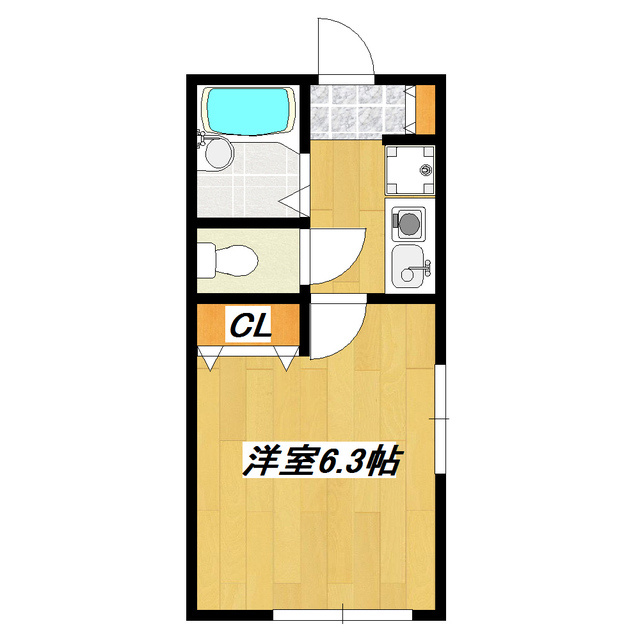 フローラ東小岩の間取り|人気のバス・トイレ別です。