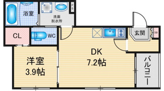 【間取り】 | ハーモニーテラス平針Ⅰ | 略図の為、現状優先