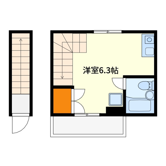 【間取り】 | IKフラット3