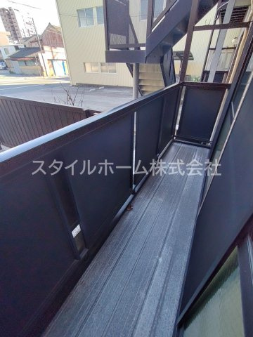 ブリス南島のバルコニー