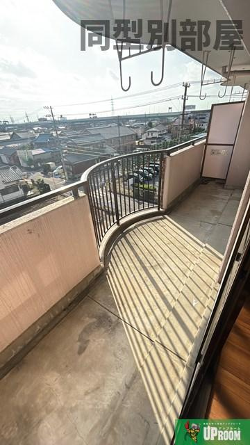 キャッスルビューのバルコニー