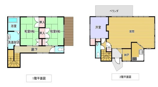 【間取り】 | 伊豆急伊豆高原　戸建