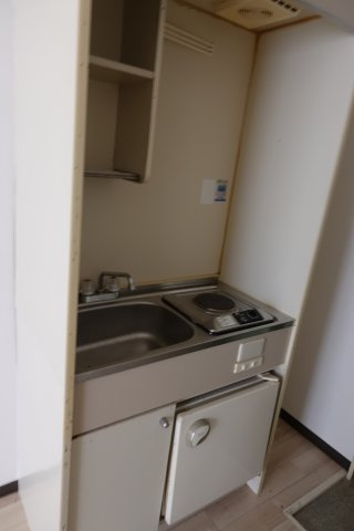 清水丘マンションのキッチン|キッチンです