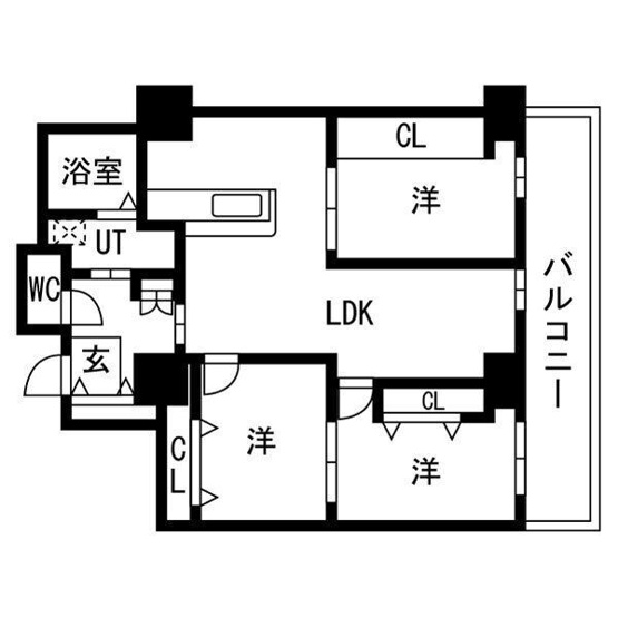 【間取り】 | シティコート目黒４号棟