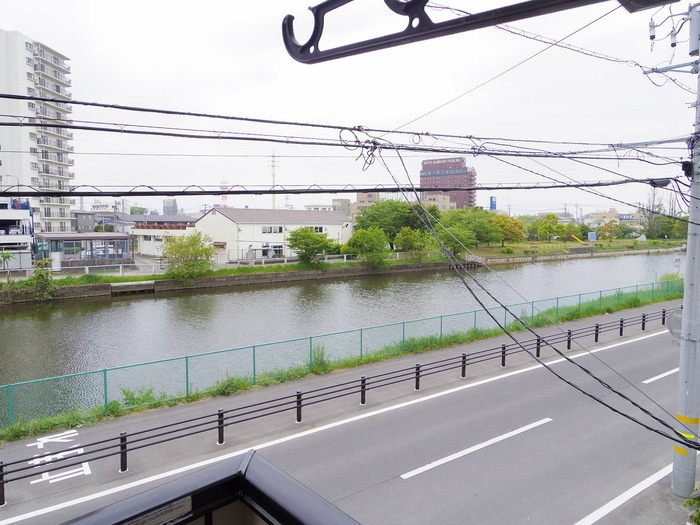 エスコルタ新町 A|窓からの風景