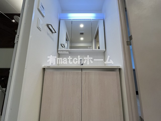 スプランディッド玉造DUEの洗面所