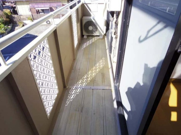 セジュール広瀬 Ｂのバルコニー