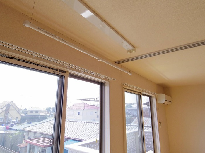 Cerejeira（セレシェイラ） Aの設備|室内物干し（雨の日などに重宝します）・エアコン