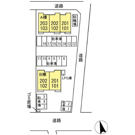 Cerejeira（セレシェイラ） Aの区画図