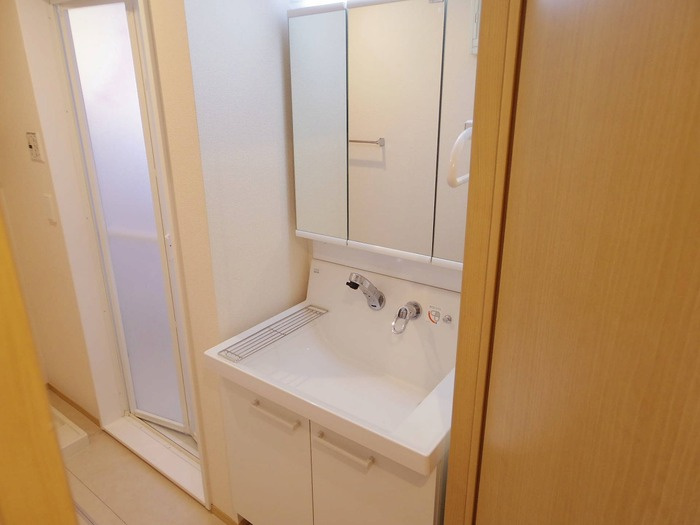 Cerejeira（セレシェイラ） Aの独立洗面台|洗髪洗面化粧台(三面鏡)