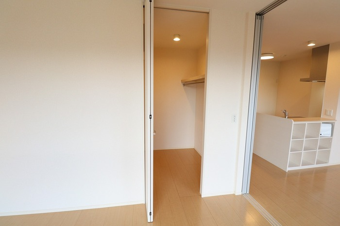 モンブランの収納|ウォークインクローゼット