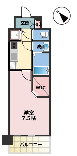 ミラージュパレスLotus Lifeの間取り