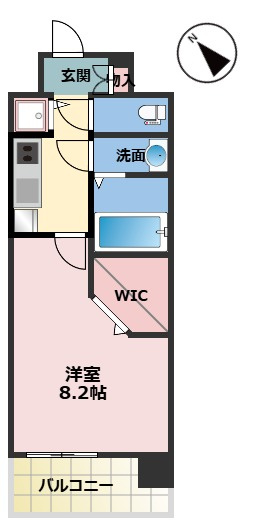 ミラージュパレスLotus Lifeの間取り