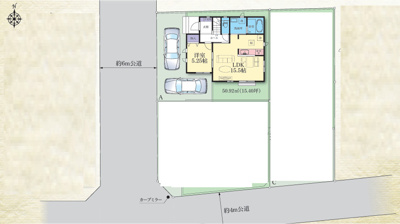 【区画図】 | 座間市立野台２丁目　新築戸建て　全3棟　【仲介手数料無料】 | 【仲介手数料無料でご紹介可能です】大樹不動産