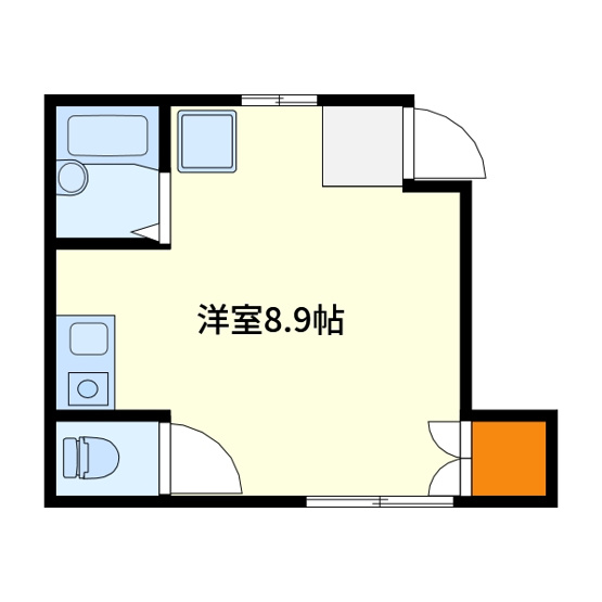 【間取り】 | IKフラット3