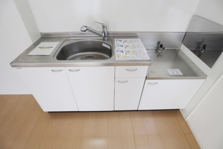 クレイドル【10，000円キャッシュバック対象物件】のキッチン|お料理しやすいキッチンです