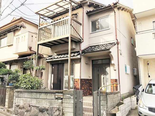 【外観】 | 柳之町西3丁　貸家