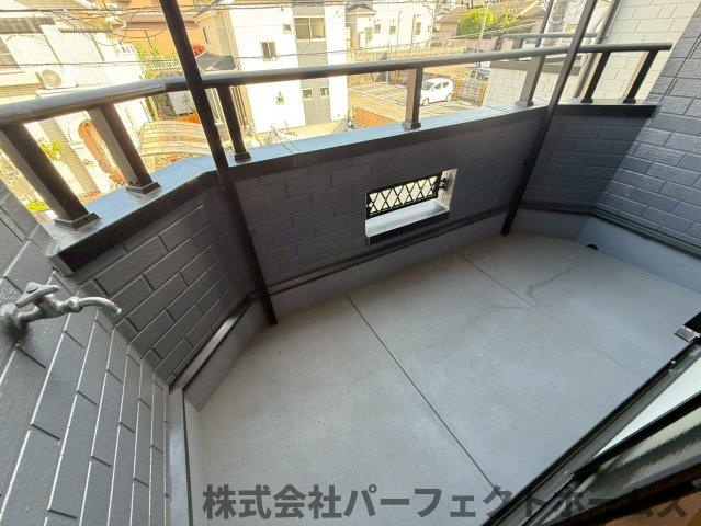 東香里3丁目戸建のバルコニー|暖かな日差しのふりそそぐバルコニー