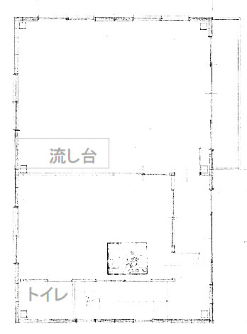 野洲市小南の事務所の間取り