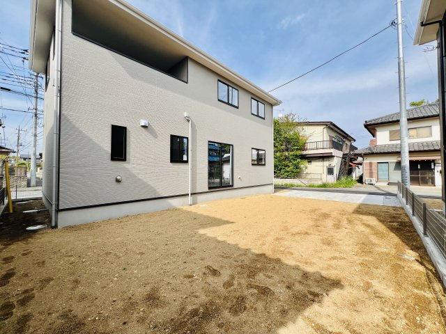 前橋市元総社町の庭|BBQや家庭菜園なども楽しめるお庭のスペース♪