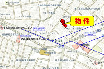 よかタウン／東区東京塚町３期／４号棟の地図