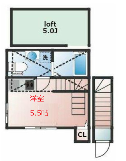 【間取り】 | インベスト大森27