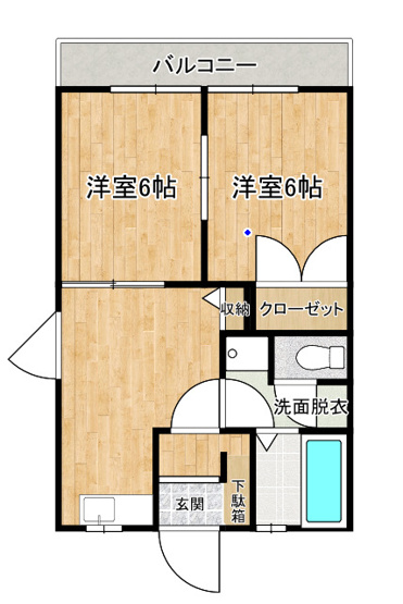 【間取り】 | ハウスわだⅢ