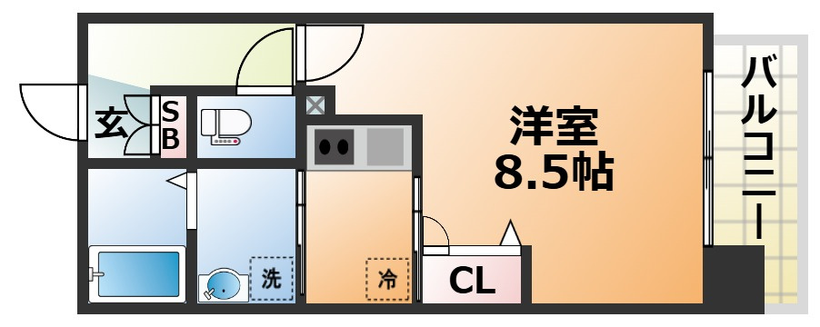 エストーネハーバーランドの間取り